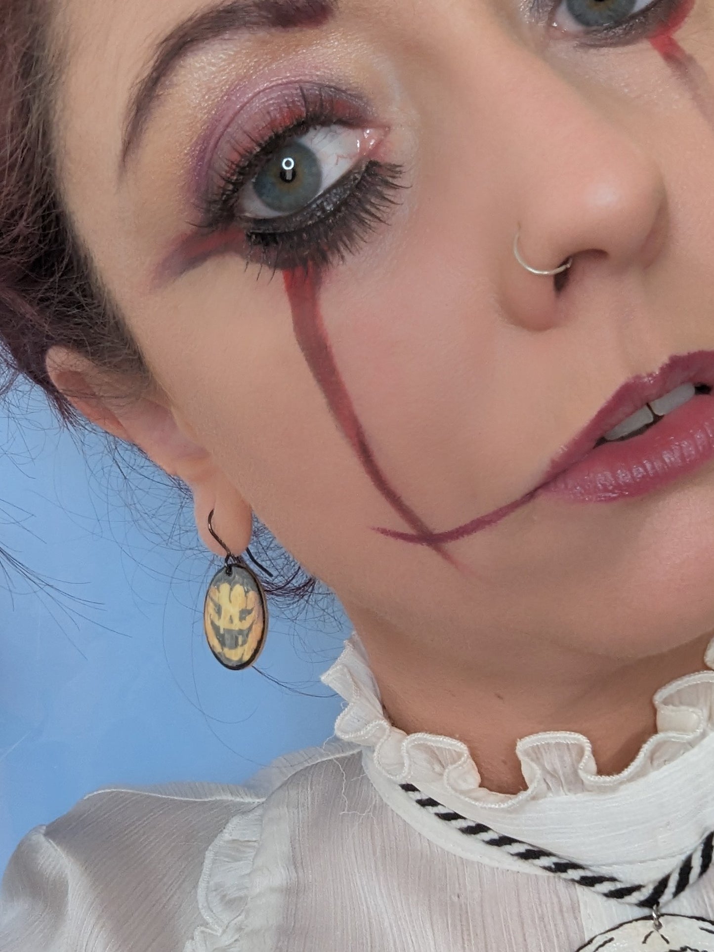 Pumpkin Earrings ( Halloween Jewellery)