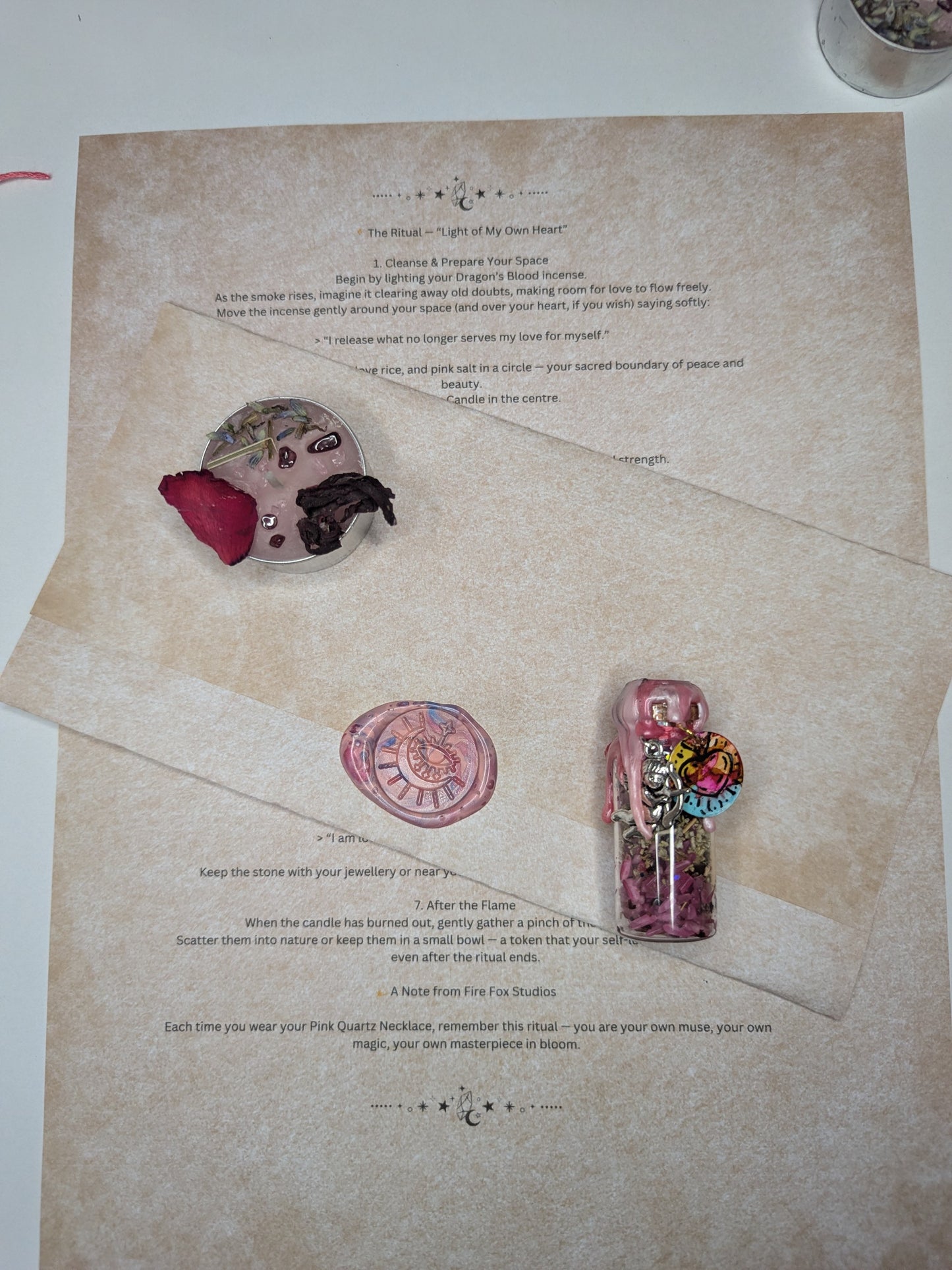 💕 Ultimate Love Ritual Set – Spellcraft for the Heart