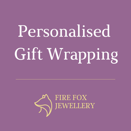 Free Gift Wrapping With Personalised message! For Orders Over £20  only. (Available until Christmas)